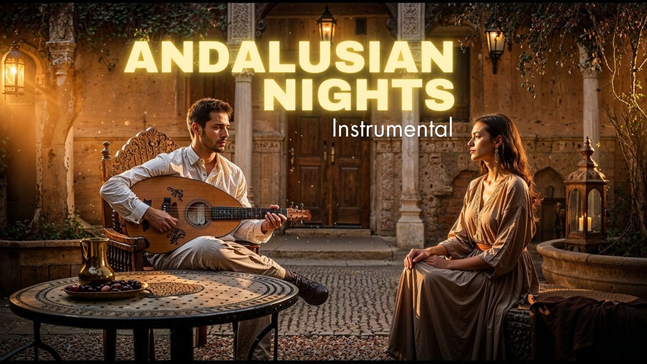 Andalusian Nights ✨ Fusión de Oud y Guitarra Española | 1 Hora Instrumental Calmante