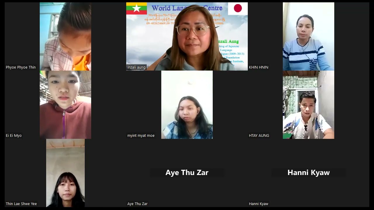 WLC Interview Training First Time  Ei Myo 2  1