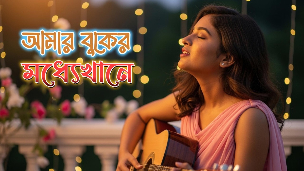আমার বুকের মধ্যেখানে | Amar Buker Moddhekhane | Female Version