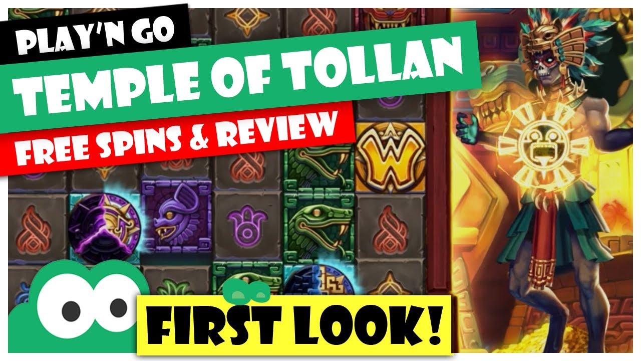 🐍 Temple of Tollan Review 🛕 BIG Free Spin Wins! 👁 New Play'n GO Demo Slot 🔥