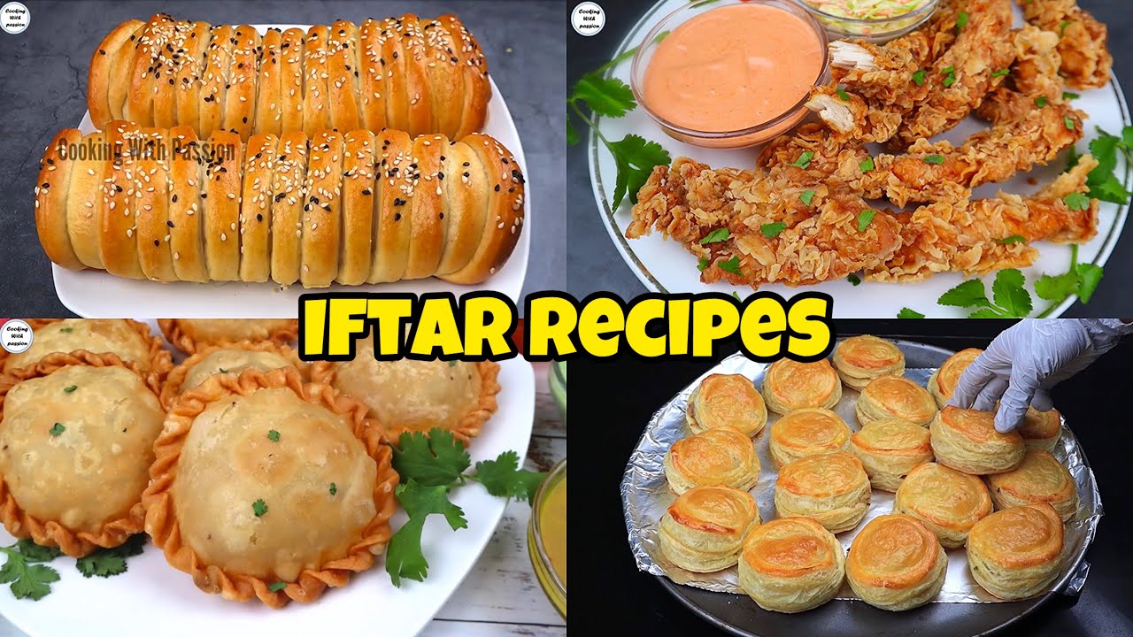 Popular Iftar Recipes, Chicken Patties, Chicken Bread, Aloo Samosa, Kachori, Fried Zinger Chicken,