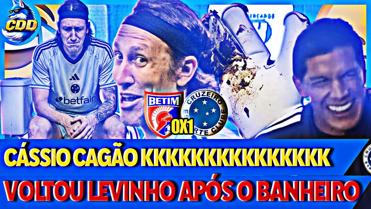 🦊😂 JOGADORES do CRUZEIRO m0rr3r4m de RIR após IDA do CÁSSIO ao BANHEIRO