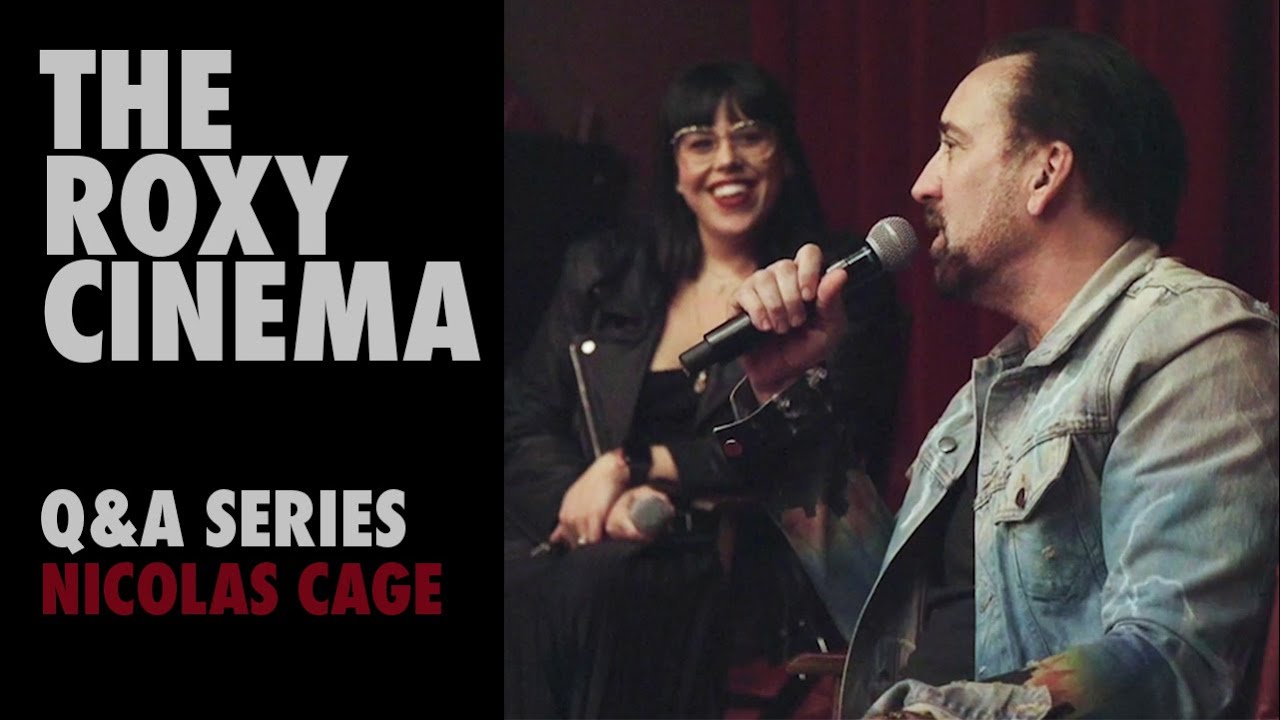 Nicolas Cage - Bangkok Dangerous 3.3.20 Q&A at The Roxy Cinema New York