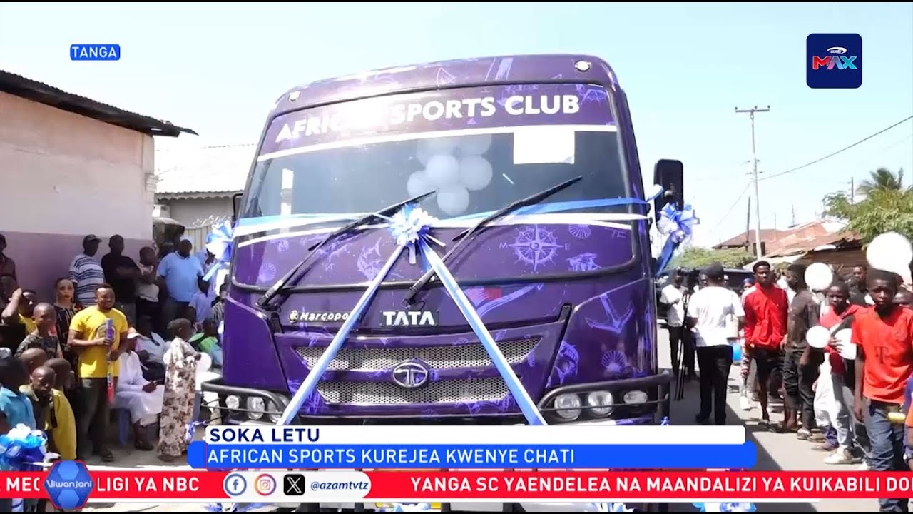African Sports ya Tanga yakabidhiwa basi la milioni 170