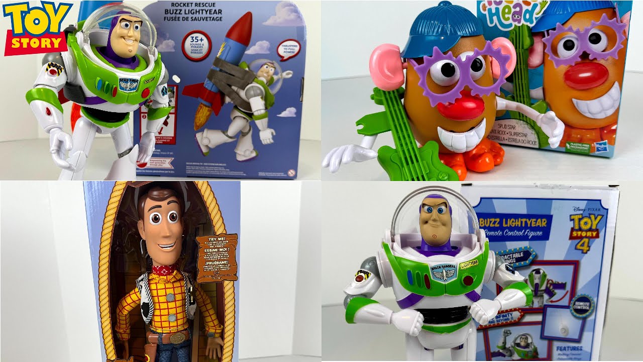 Toy Story: Unboxing Buzz, Woody and Mr.Potato!