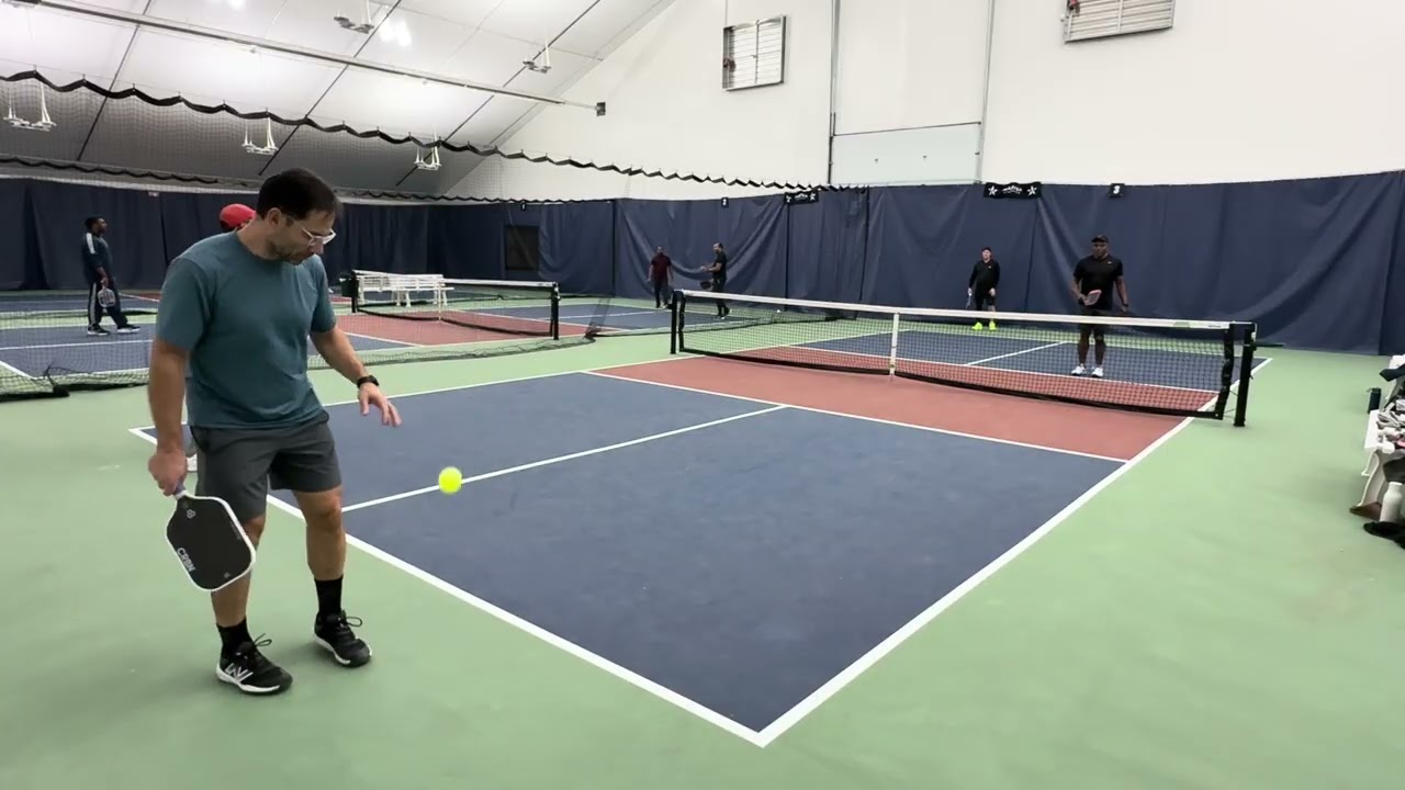 Josh/Rich vs Jose/Glenn  Game #2 Thursday 2-12-26 at Ellington Raquet Club 