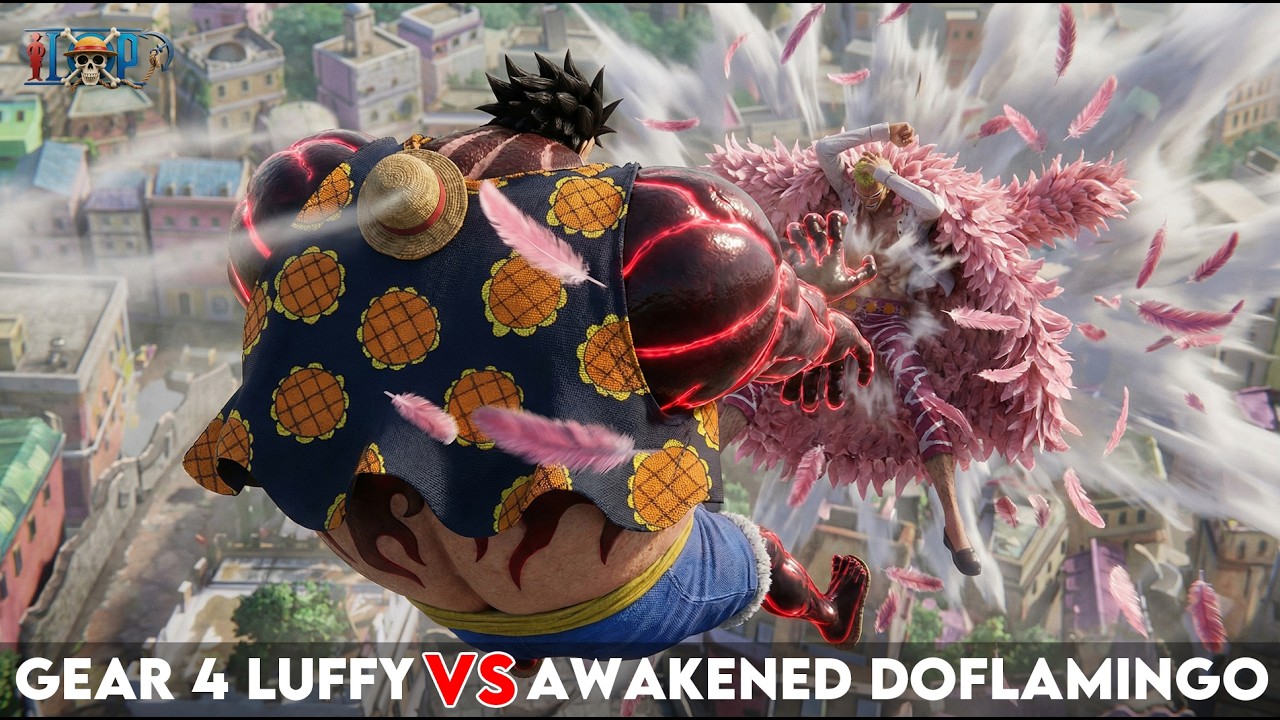 One Piece - Gear 4 Luffy VS Awakened Doflamingo | Cinematic Adaptation (Fan Made by ILOP) 4K