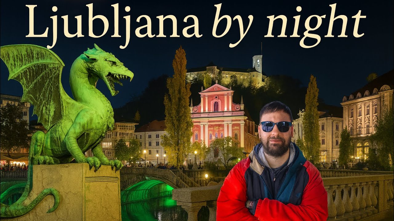 Welcome to the Dragon City: Ljubljana Night Tour Before the Marathon