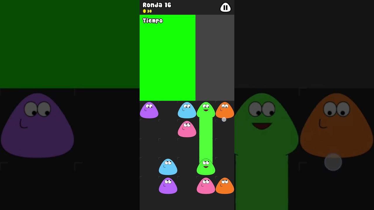 Jugando con pou ♥️