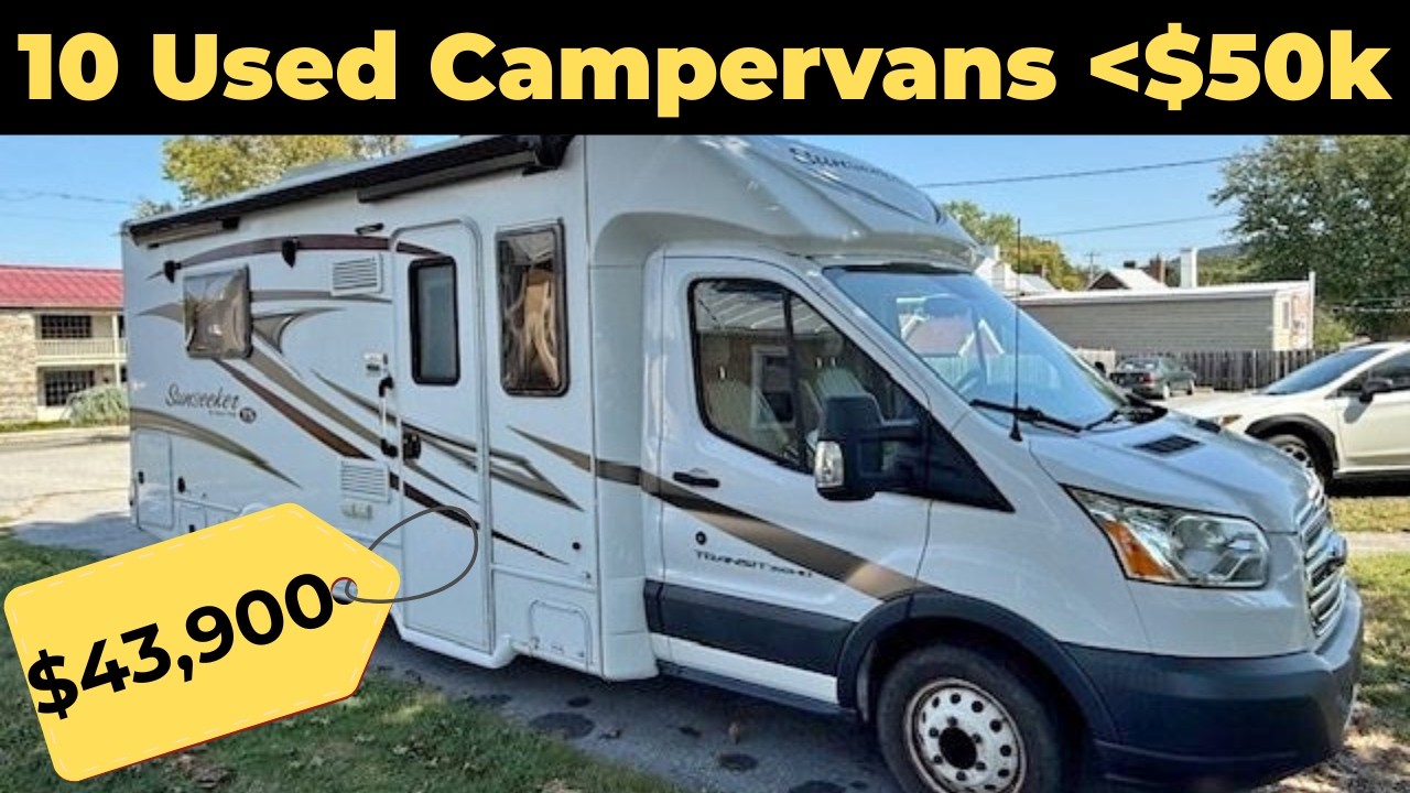 10 Used Campervans For Sale Under $50,000 In The US