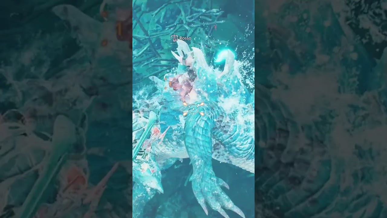 That's a big fish #gaming #monsterhunter #monsterhunterwildsgameplay