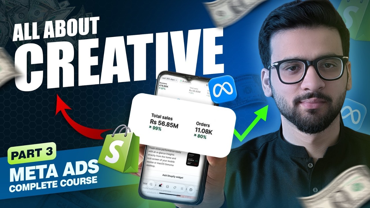 All About Creatives in Meta Ads | Hooks, Body & CTA Explained (Meta Ads Course 2026 – Part 3)