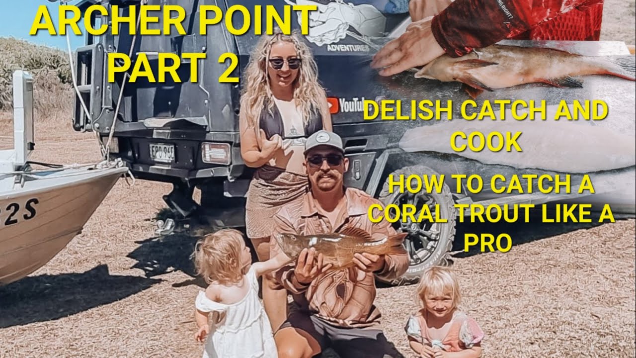 LIVE BAITING FOR CORAL TROUT - ARCHER POINT - COOKTOWN FAR NORTH QUEENSLAND - BEST FREE CAMP