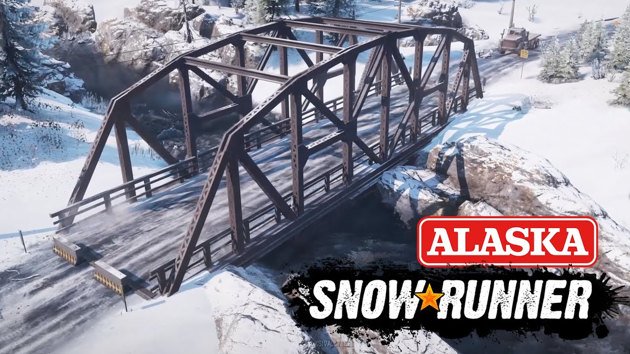 ALASKA'DA K&Ouml;PR&Uuml; İNŞAATI // SnowRunner T&uuml;rk&ccedil;e B&ouml;l&uuml;m 23