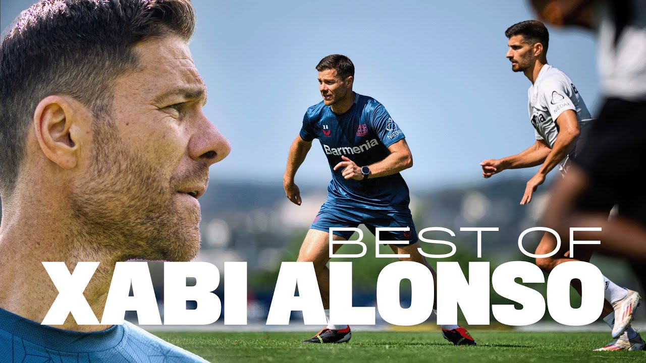 Best of Xabi Alonso im Trainingslager: Wie der Meister-Trainer mit der Werkself arbeitet