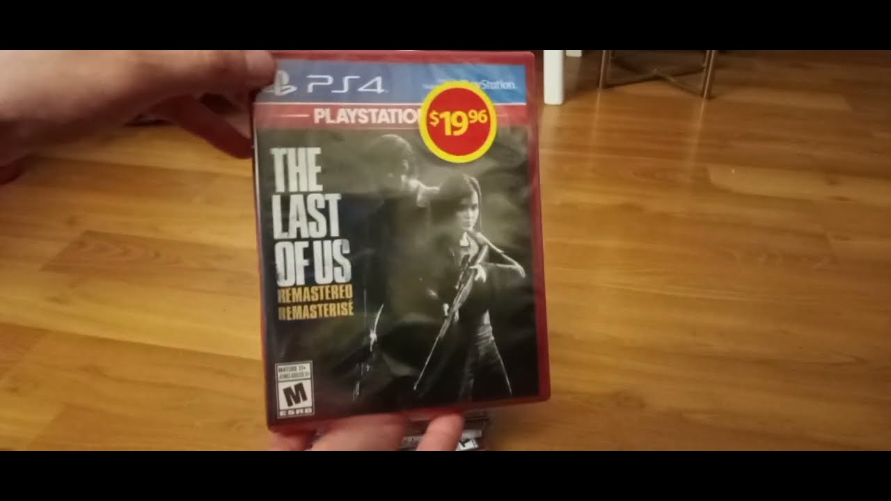 The Last of Us Remastered PS4 (Playstation Hits) Unwrapping