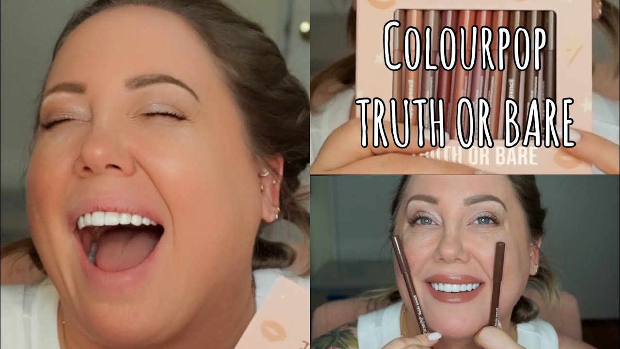 ДАВАЙТЕ ПОПРОБУЕМ! Карандаши Colourpop Truth or Bare Lippie