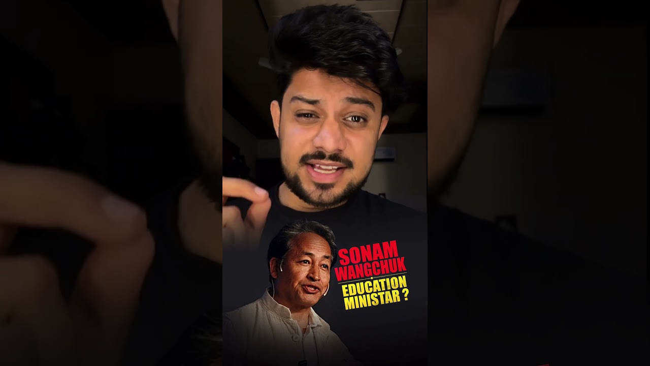 sonam wangchuk ko Education Minister bnaya jae #sonamwangchuk