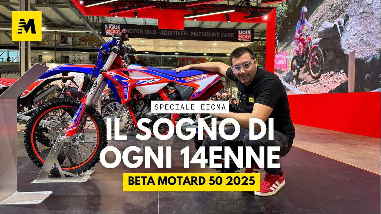 BETA Motard 50: il sogno dei 14enni! || EICMA 2024