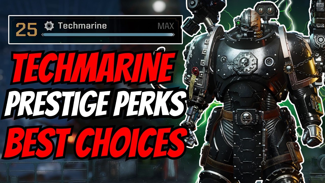 The BEST Techmarine Prestige Perks to Pick first in Space Marine 2 Patch 12