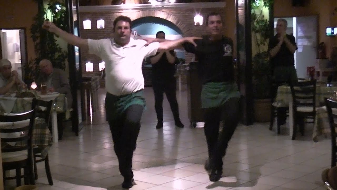3/4 San Stefanos Corfu 28/9/17 The Little Prince Taverna Greek Dancing