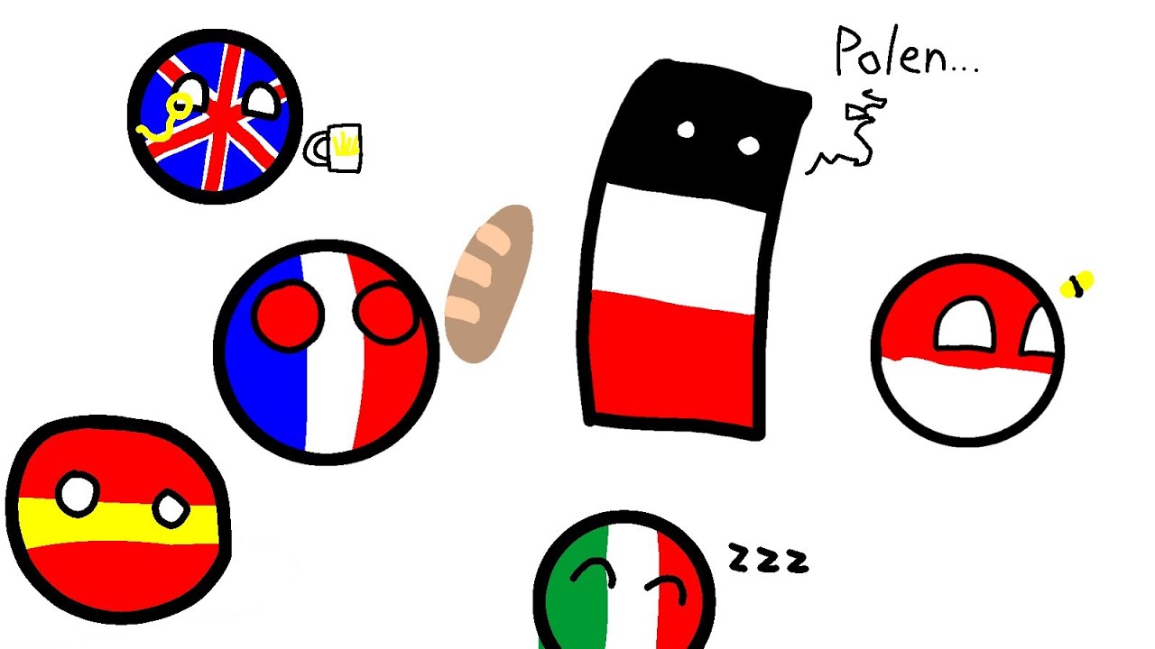UK, Spain and Germany VS France, Italy and Poland | War Speedrun |