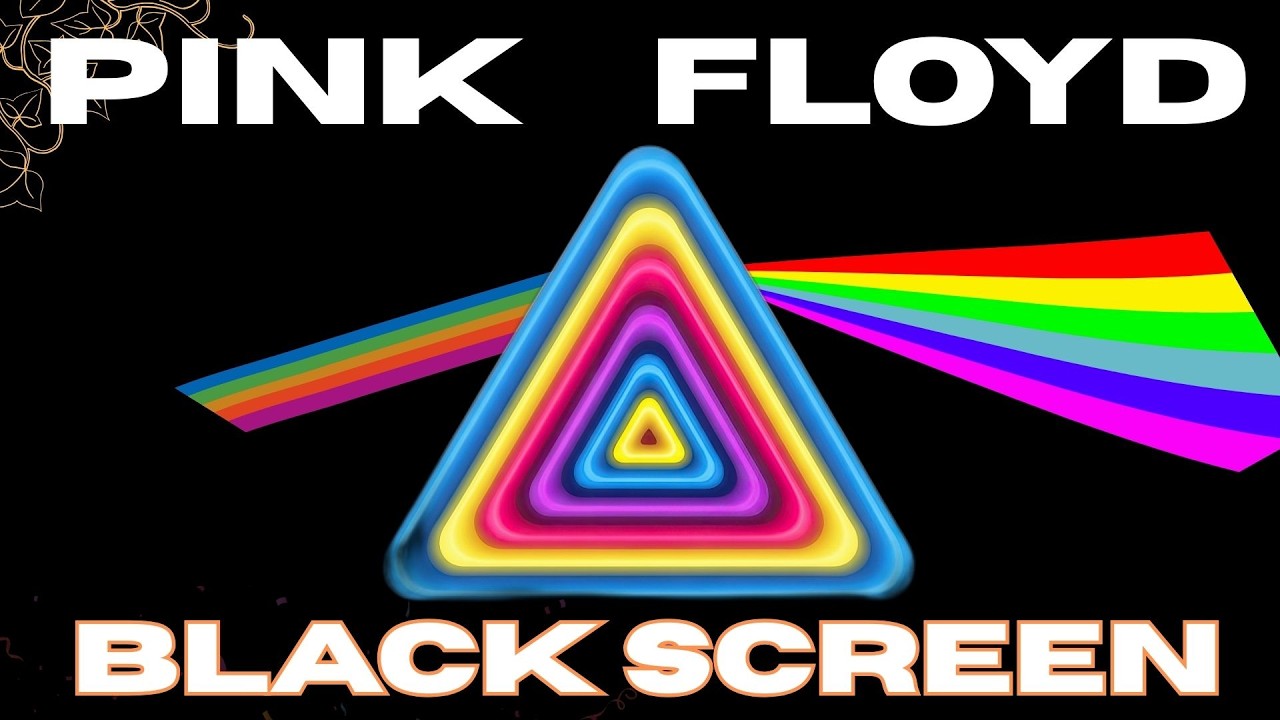 PINK FLOYD BLACK SCREEN – Deep Meditation Music for Inner Balance & Relaxation