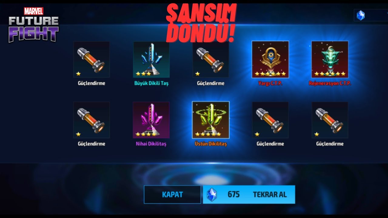 +14000 Kristal Harcadım! - Ctp Zengini Oldum! | Marvel Future Fight