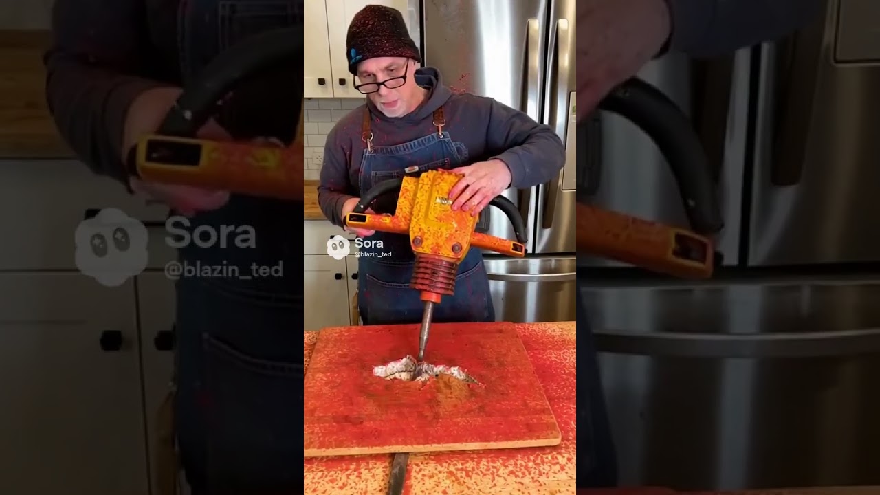 Лучший лайфхак для промышленного размягчителя стейков 🥩🚧