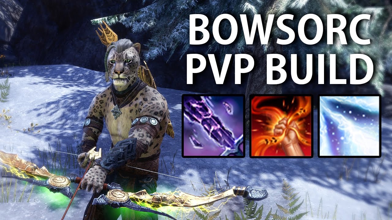 ESO Bow Sorc PvP Build Guide | U48