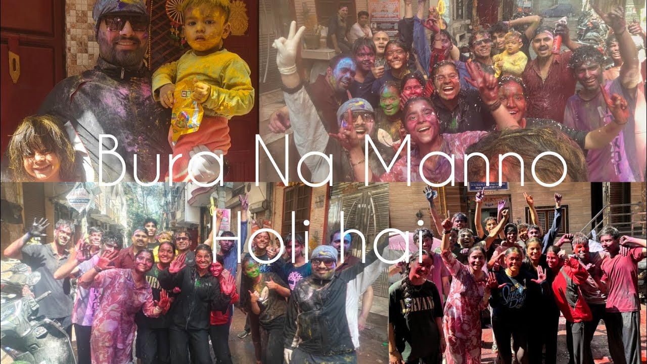  Bura Na Manno Holi Hai🫟 #holi Vlog 2026❤️..