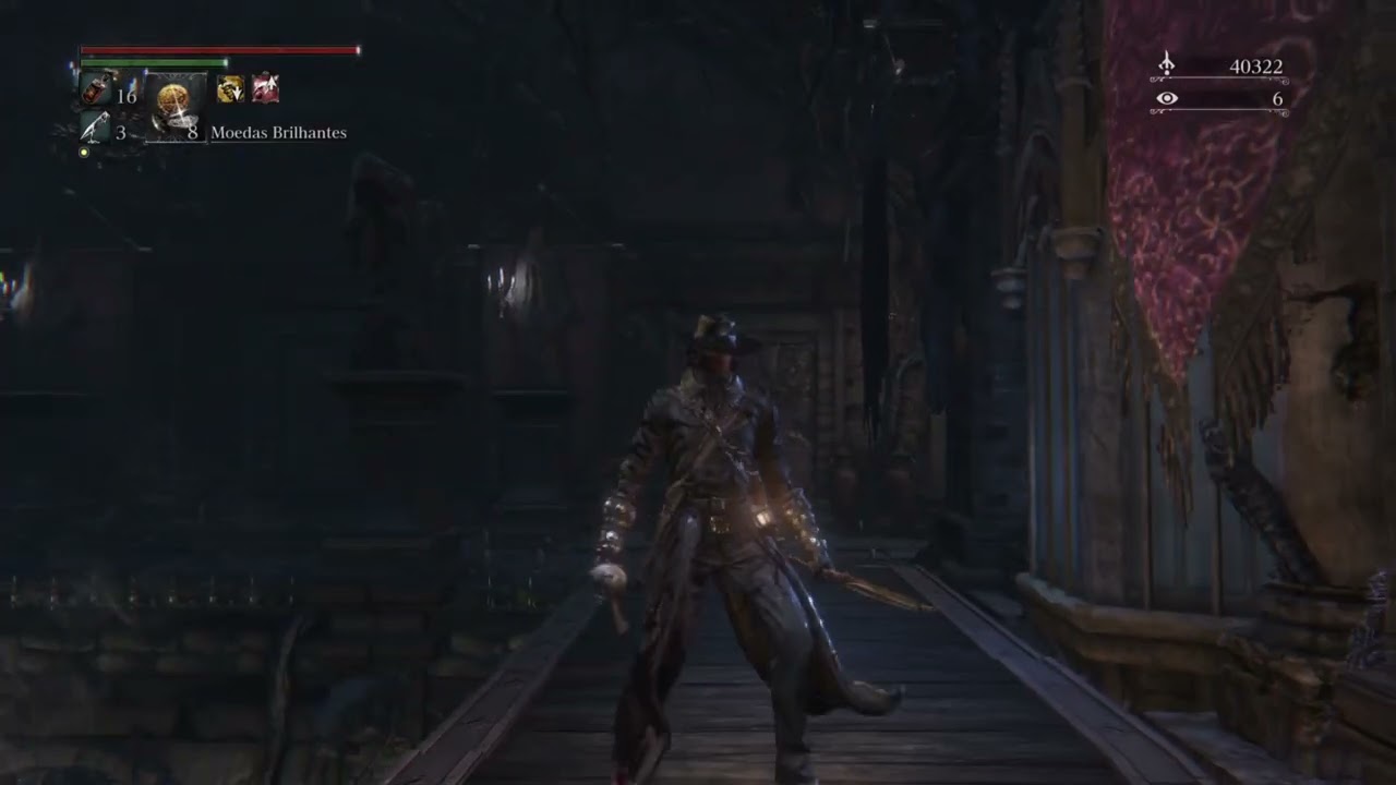 Bloodborne - 39 (cálice Pthumeru inferior[1a parte-camada 1e2 ] )