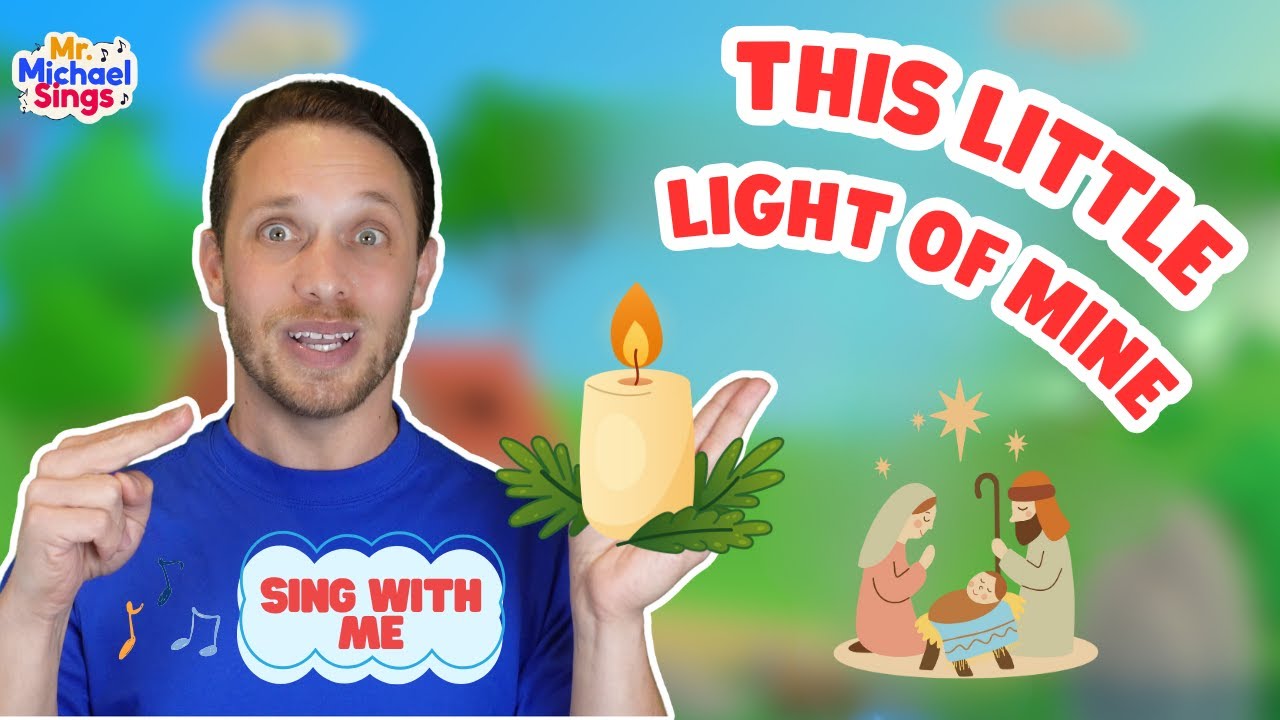 This Little Light of Mine | Catholic Kids Music Learning Video | Learn to Sing with Mr. Michael