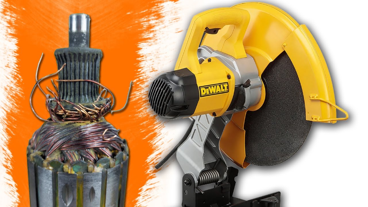 Пила отрезная DeWALT (28730) (ОБМОТКА ЯКОРЯ И КАТУШКИ)