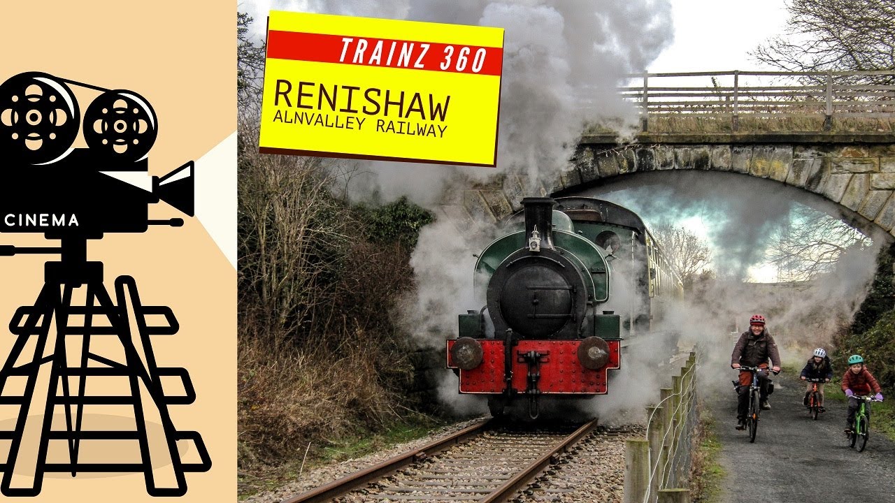 Renishaw in full steam, at the Aln Valley railway