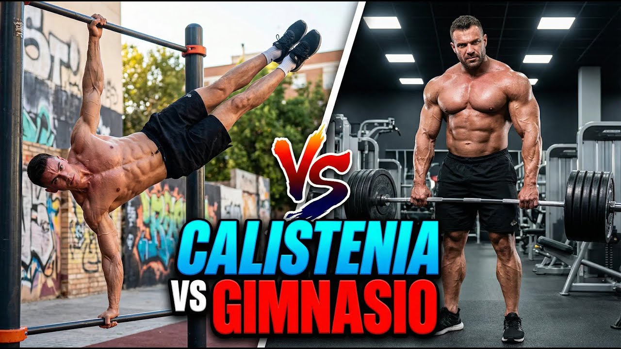 🏋️‍♂️ Gimnasio o Calistenia: La Verdad que Nadie Te Dice 😱