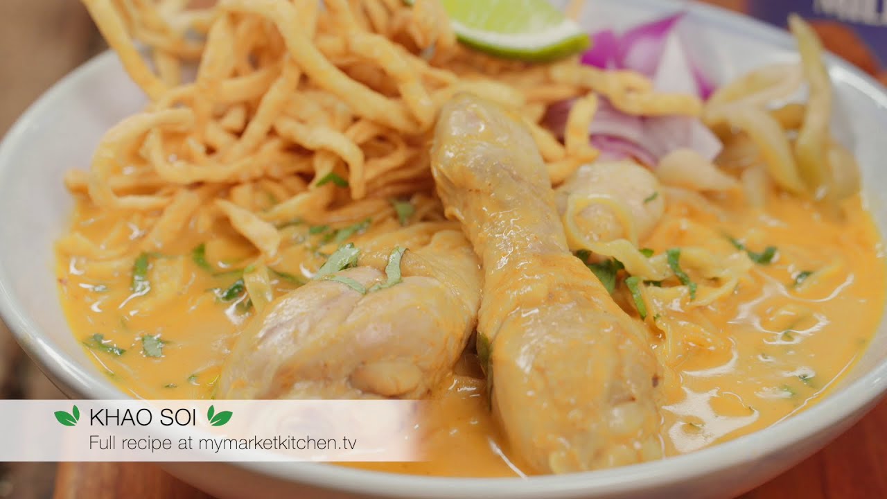 Northern Thai Chicken Curry Noodles