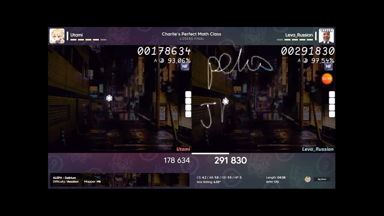 OSU.  Utami vs Leva_Russian | Double Wins Chicony