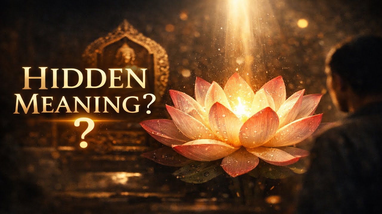 This Lotus Holds the Light of the Awakened One ✨🪷