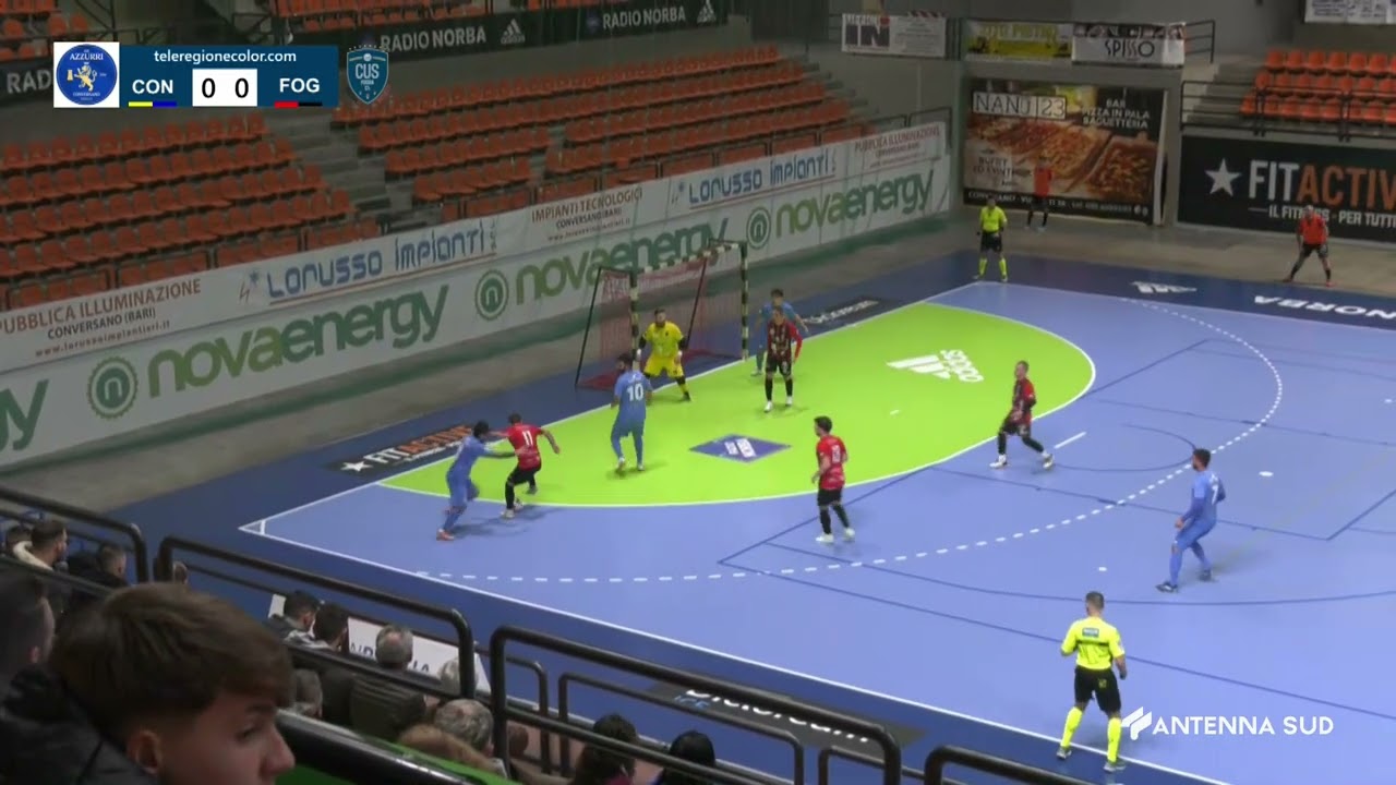 COPPA ITALIA FUTSAL  AZZURRI CONVERSANO - CUS FOGGIA  3-2