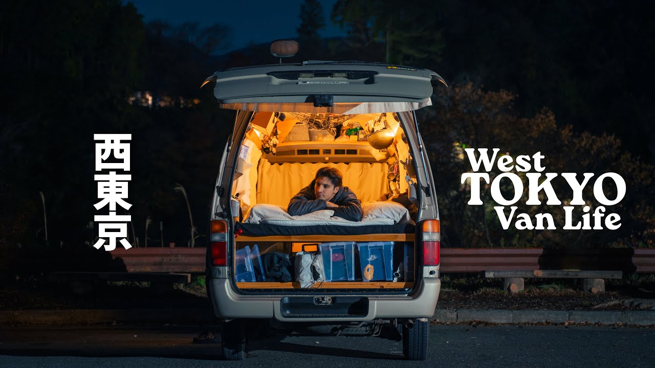 Van Life in the Mountains of West Tokyo