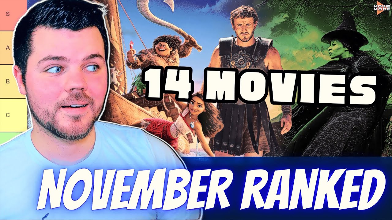 November Movies Ranked (2024 Tier List)