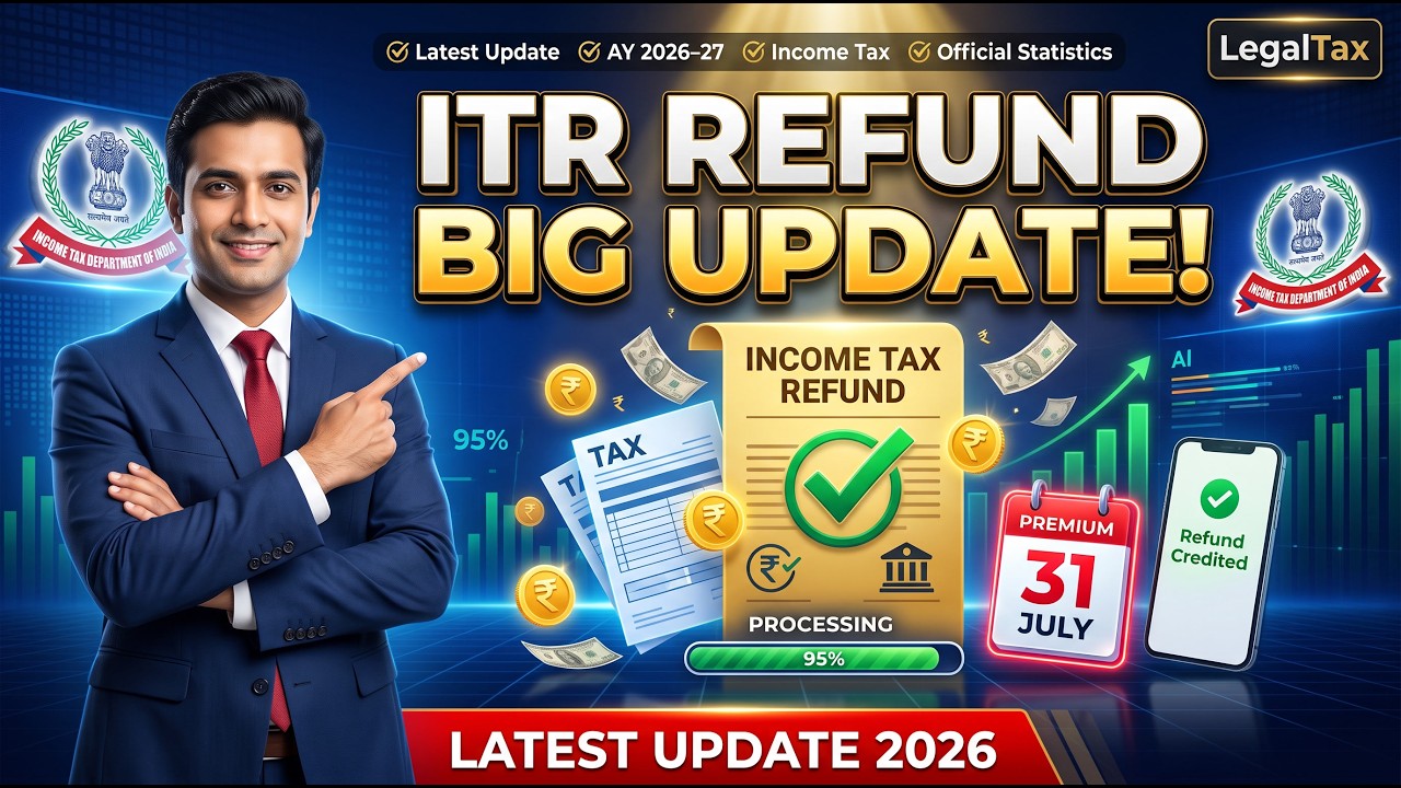 ITR Refund Delay 2026  Why Is My ITR Still Under Processing  Latest Income Tax Refund Update