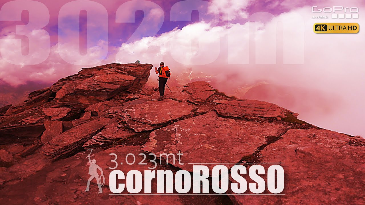 Corno ROSSO 3.023mt - da passo ZUBE  e Alagna Pianalunga - BoomerClimbers Valsesia