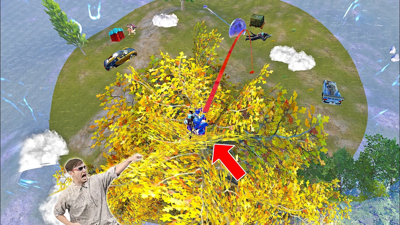 Enemies weren't expexting this🤣 PUBG MOBILE TROLLING NOOBS 😂