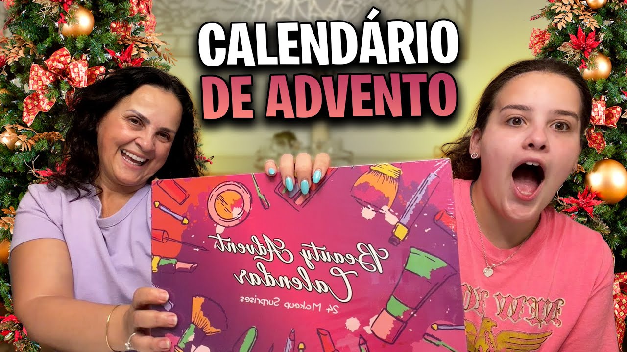 CALENDÁRIO DE ADVENTO DE NATAL- FIQUEI CHOCADA