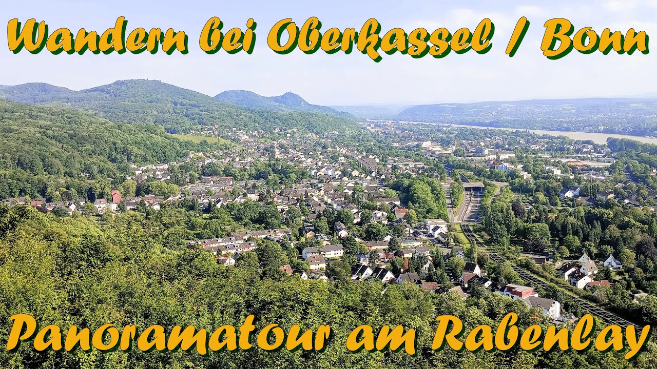 Wandern bei Bonn / Panoramatour am Rabenlay / Skywalk - Ausgebrochen aus dem Harz