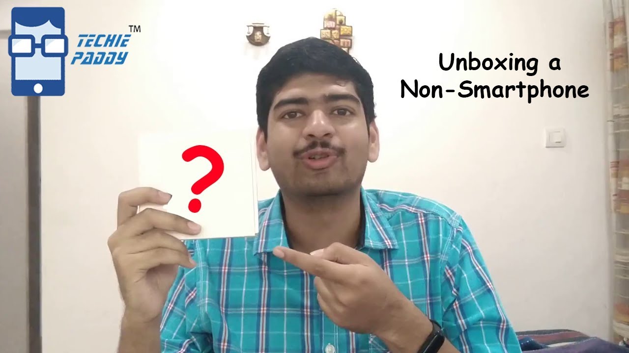 Unboxing a Non-Smartphone 🤔🤔🤔
