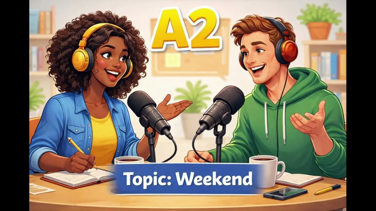 A2 Level English Podcast | Perfect for Beginner and Intermediate Students | Weekend Topic