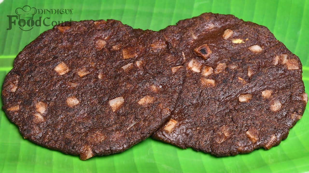 Ragi Roti Recipe/ Healthy Breakfast Recipe/ Ragi Sweet Roti